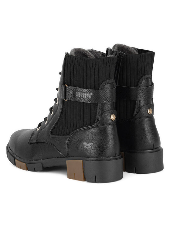 Mustang Mustang Botine 1443-502 Negru