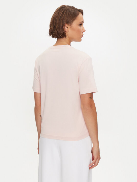 Lacoste Lacoste T-Shirt TF7215 Różowy Loose Fit