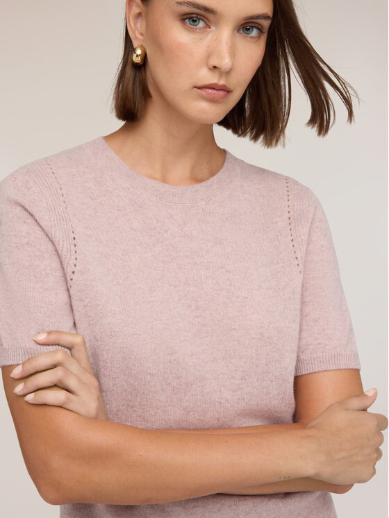 Motivi Motivi T-shirt M392W004102N006 Rosa Regular Fit