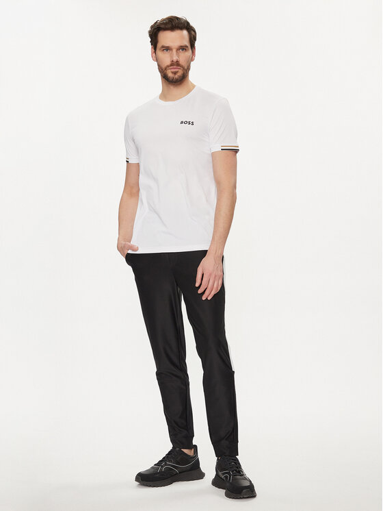 BOSS Boss Marškinėliai MB 50506348 Balta Regular Fit