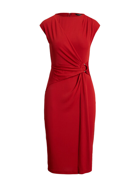 LAUREN RALPH LAUREN LAUREN RALPH LAUREN Koktejlové šaty 200973601002 Červená Slim Fit
