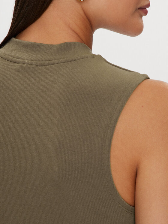 Guess Guess Bluza Elea V4YP04 KCDN0 Khaki Regular Fit