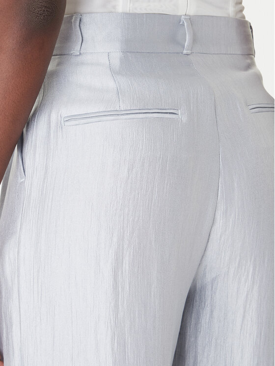 Eleh Eleh Hlače iz tkanine SS260403 Svetlo modra Relaxed Fit