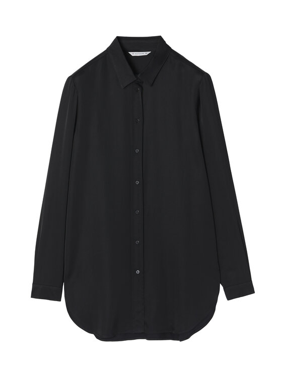 TATUUM TATUUM Košeľa TREALIA Čierna Classic Fit