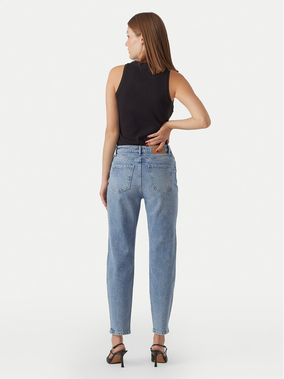 Vero Moda Vero Moda Jeans hlače Linda 10291018 Modra Mom Fit
