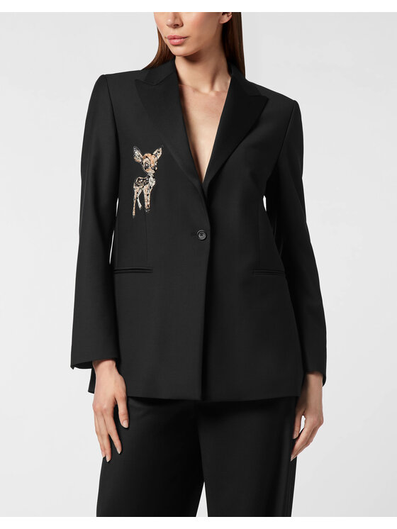 PHILIPP PLEIN PHILIPP PLEIN Marynarka 26409 Czarny