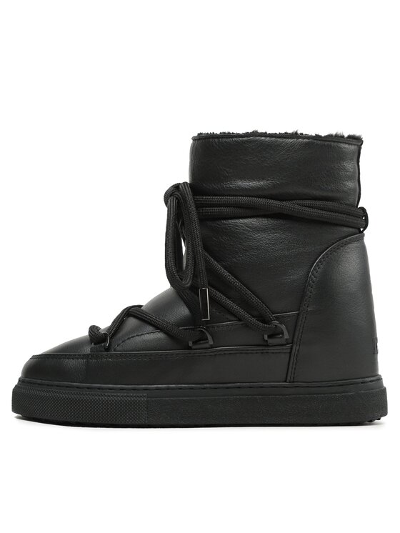 Inuikii Inuikii Čizme za snijeg Full Leather 75203-087 Crna