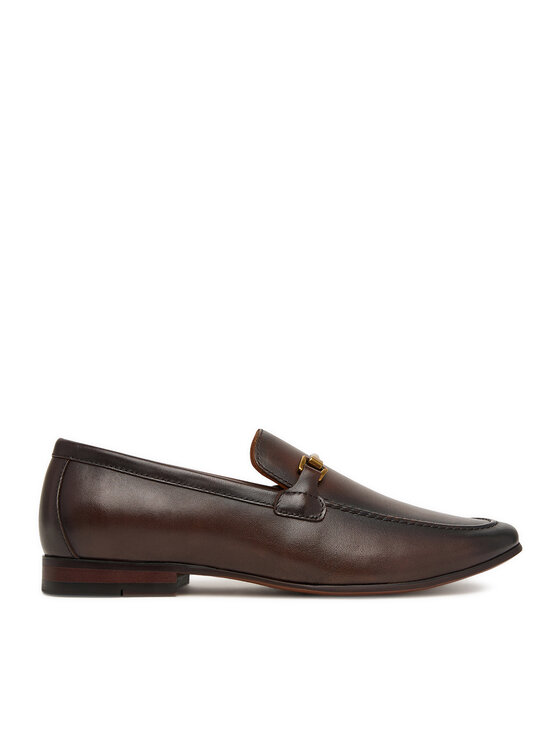 GINO ROSSI GINO ROSSI Loaferai EO-BENITO-01 126AM Tamsiai ruda