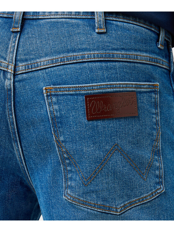 Wrangler Wrangler Jeans 112373153 Blu Straight Leg