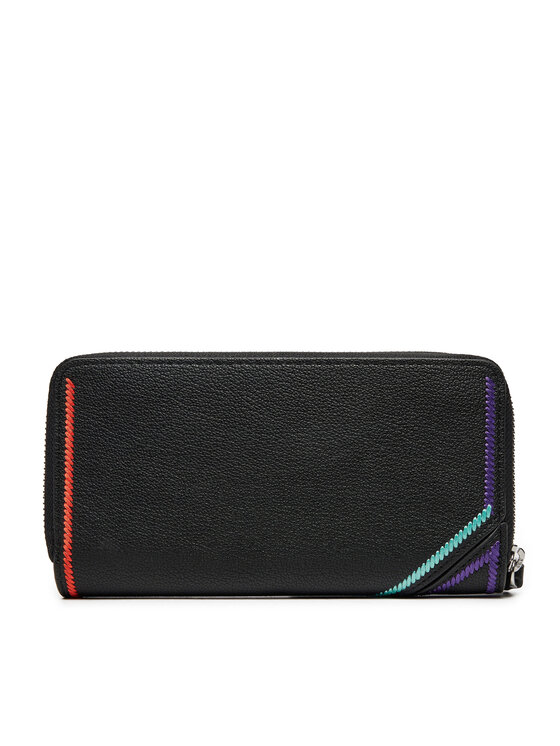 Desigual Desigual Didelė Moteriška Piniginė 24WAYP07 Juoda