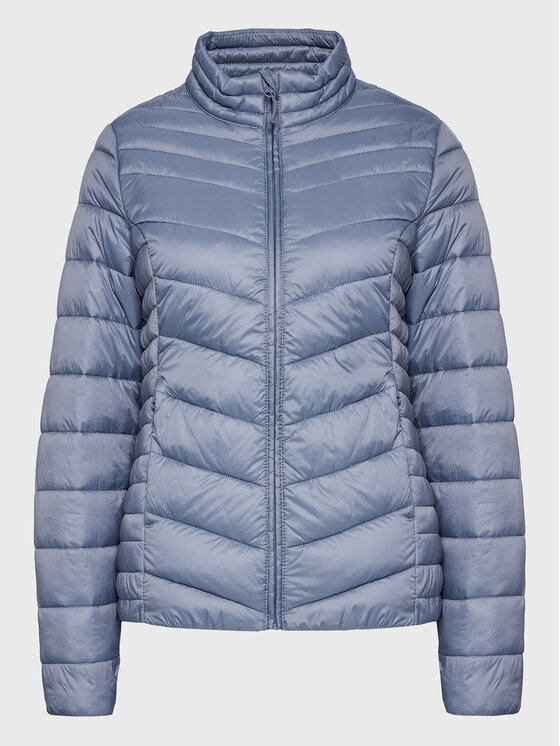 4F 4F Kurtka przejściowa H4Z22-KUDP002 Niebieski Regular Fit