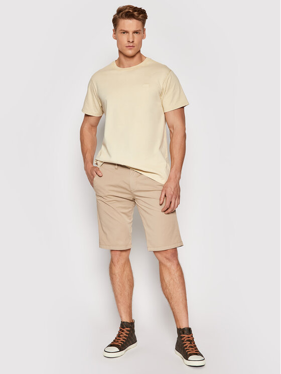 T-shirt M1GI48 K8FQ1 Giallo Regular Fit