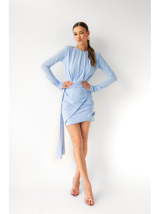 Aurora Aurora Sukienka wieczorowa Noelle Niebieski Feminine Fit