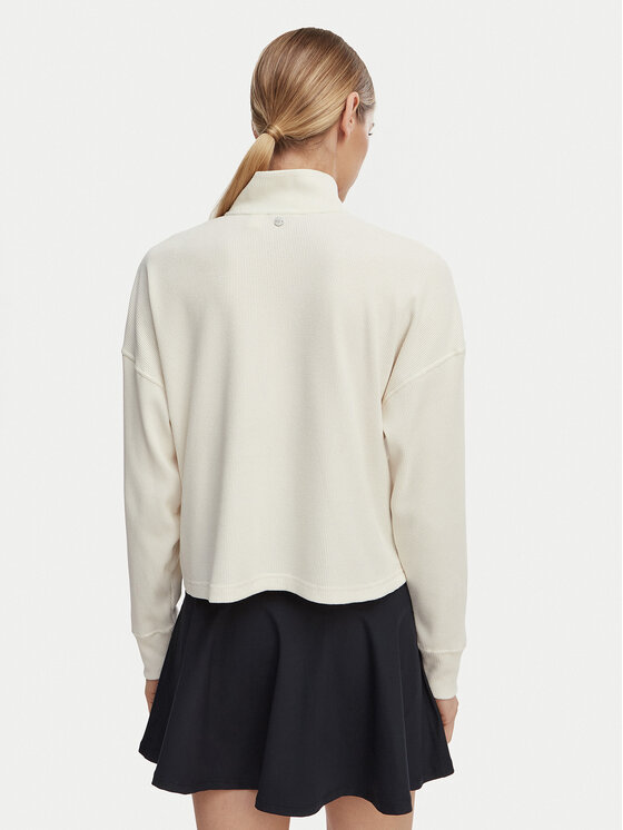 Roxy Roxy Bluza ERJKT04388 Biały Regular Fit