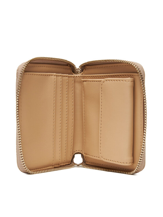 Guess Guess Малък дамски портфейл Phoebe Slg SWPD96 65137 Бежов