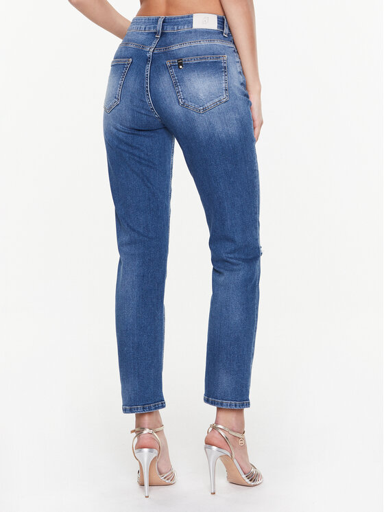 Liu Jo Liu Jo Džinsai UA3019 D4788 Mėlyna Straight Fit