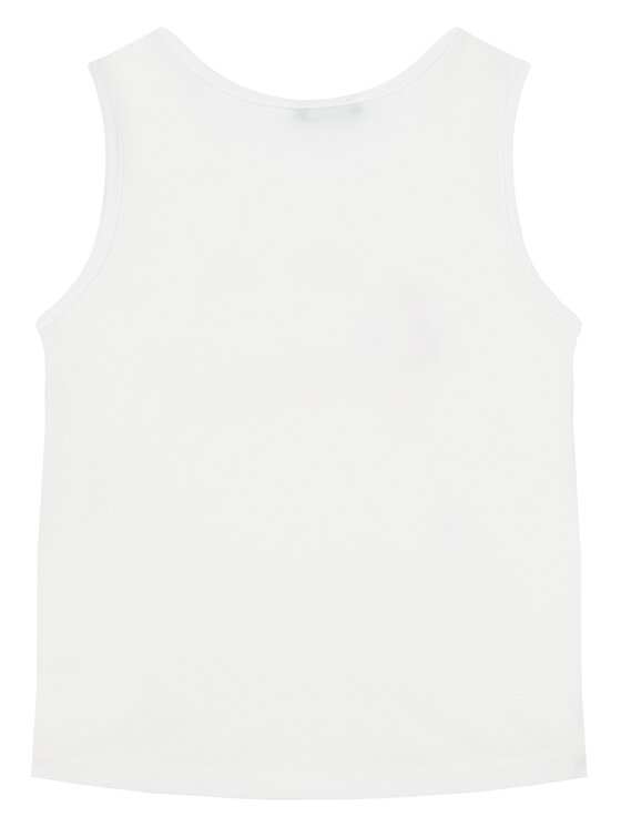 United Colors Of Benetton United Colors Of Benetton Top 3I1XGH012 Biela Regular Fit