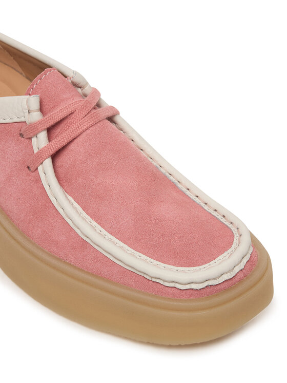 Clarks Clarks Półbuty Torview W 26186675 Różowy