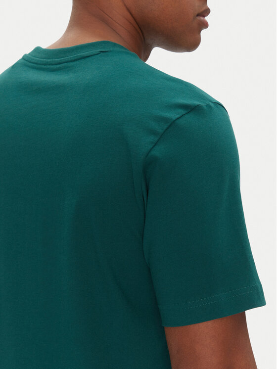 adidas adidas T-Shirt Earth Day Graphic JI6753 Zielony Regular Fit