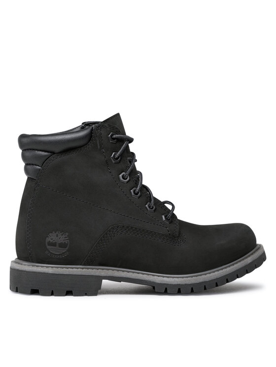Trappers Timberland Waterville 6in Basic Wp TB0A17VM0011 Black Nubuck