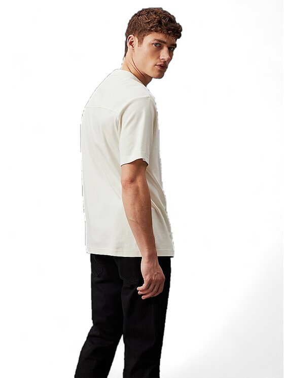 Calvin Klein Calvin Klein T-shirt q-dav-56458 Bianco Regular Fit