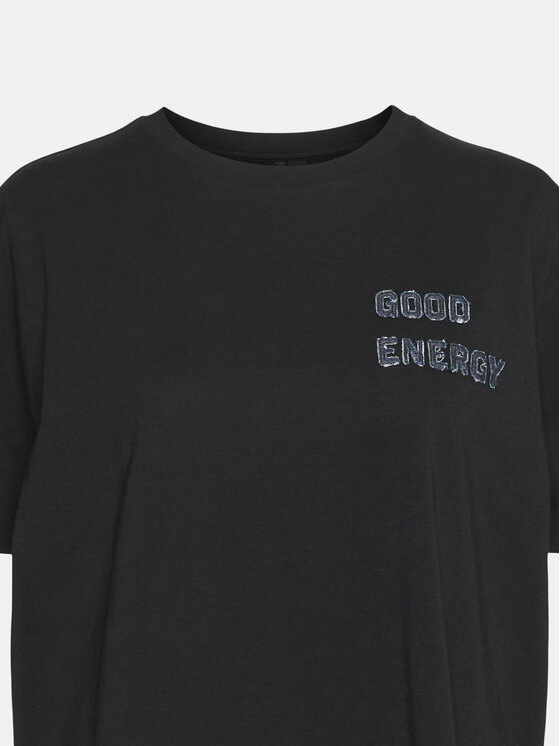 Vero Moda Vero Moda T-Shirt Halle 10321318 Μαύρο Loose Fit
