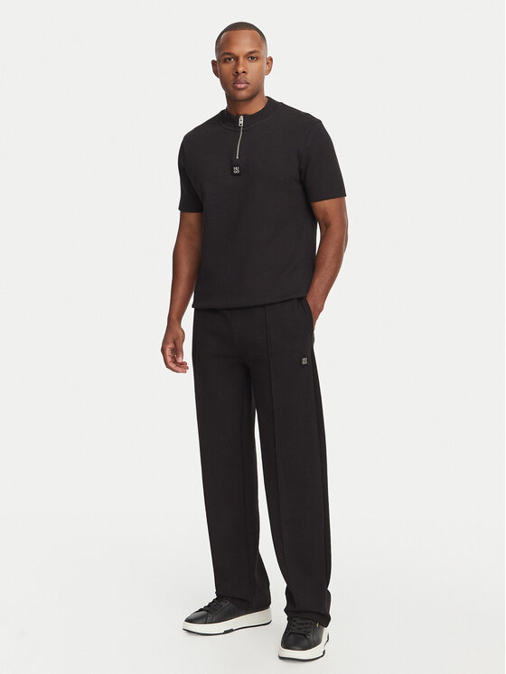 HUGO HUGO Sportinės kelnės Dabinpant 50563020 Juoda Relaxed Fit