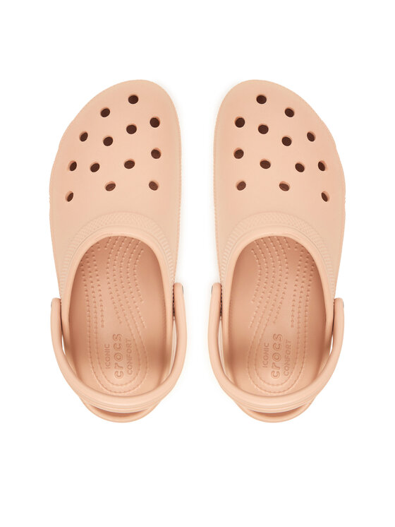 Crocs Crocs Шльопанці Classic Platform Clog 206750 Бежевий