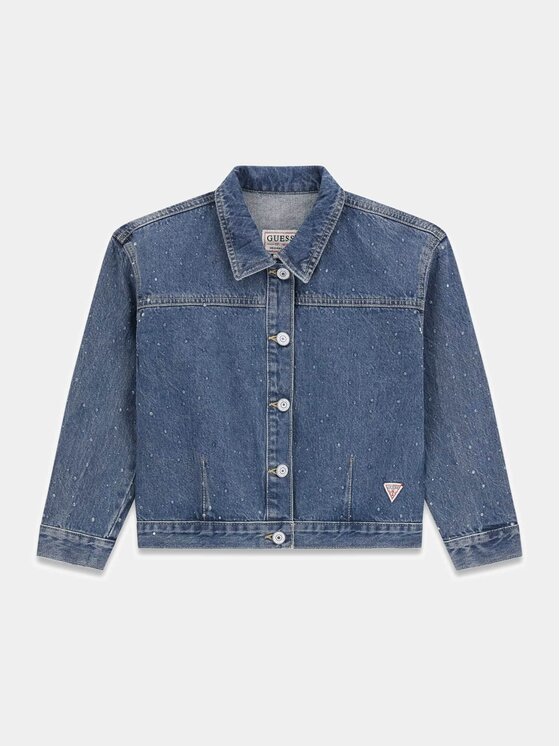 Guess Kids Guess Kids Kurtka przejściowa 183386 Niebieski Classic Fit