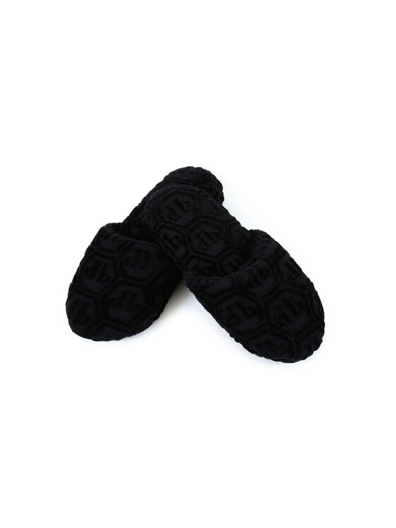 PHILIPP PLEIN PHILIPP PLEIN Kapcie 30999 Czarny