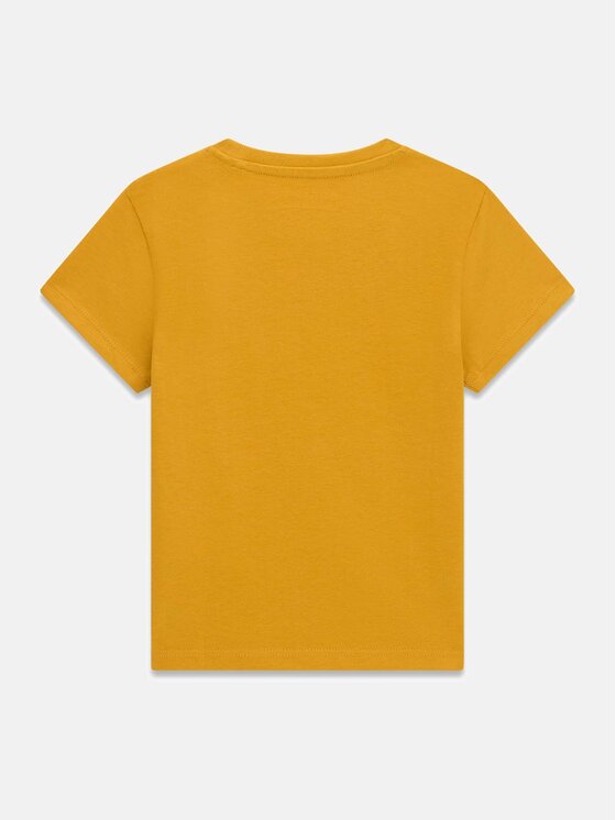 Guess Kids Guess Kids T-Shirt 185387 Pomarańczowy Classic Fit