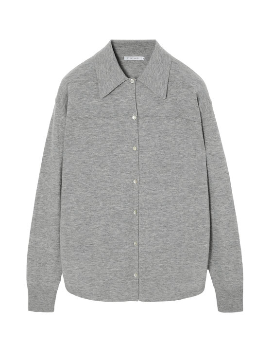 TATUUM TATUUM Koszula ELARA Szary Loose Fit