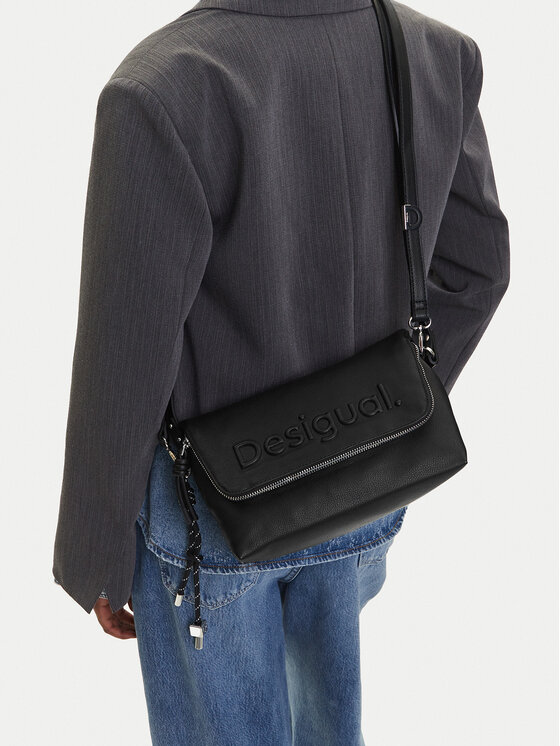 Desigual Desigual Ročna torba 25SAXPBK Črna