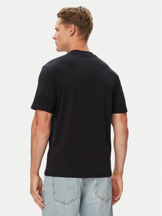 Napapijri Napapijri T-Shirt Smallbox NP0A88TR Μαύρο Regular Fit