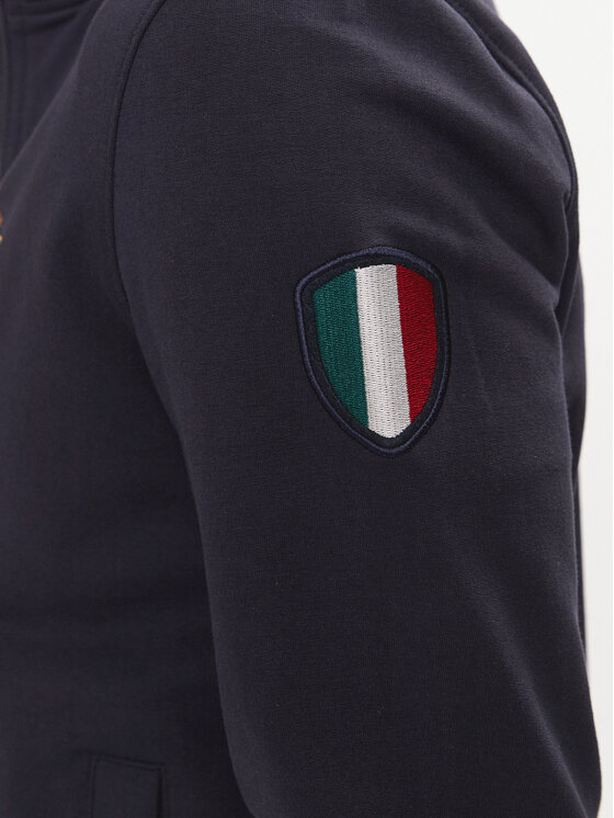 Aeronautica Militare Aeronautica Militare Bluza 241FE1869F459 Granatowy Regular Fit