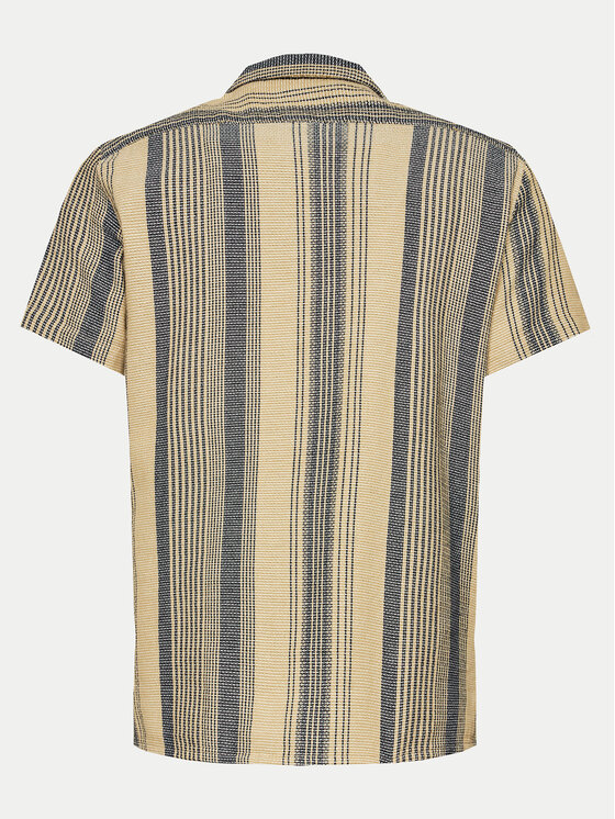 INDICODE INDICODE Košeľa Rafko 20-471 Béžová Regular Fit