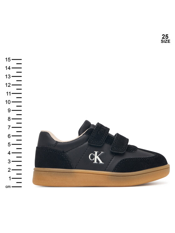 Calvin Klein Calvin Klein Сникърси Low Cut Velcro Sneaker V1X9-83443-0318 M Черен