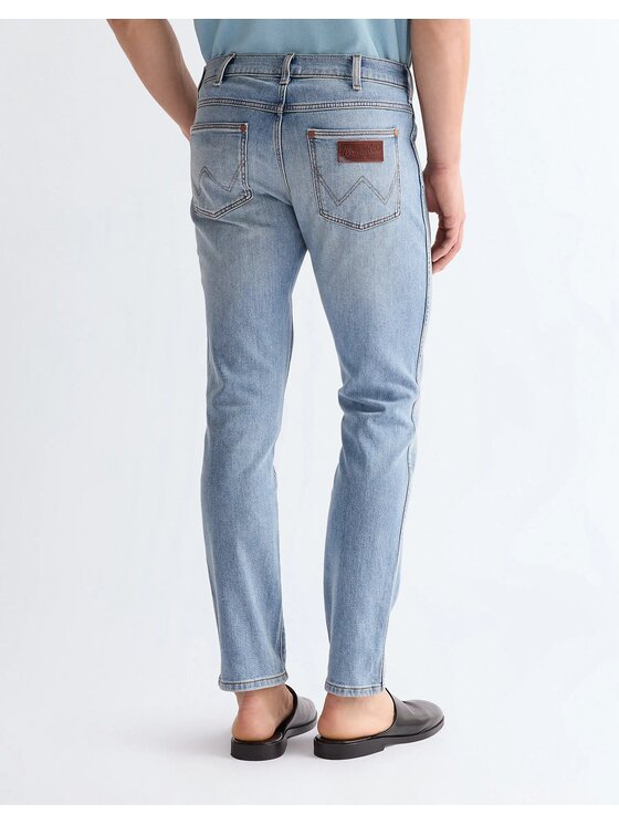 Wrangler Wrangler Jeansy LARSTON Niebieski Slim Fit