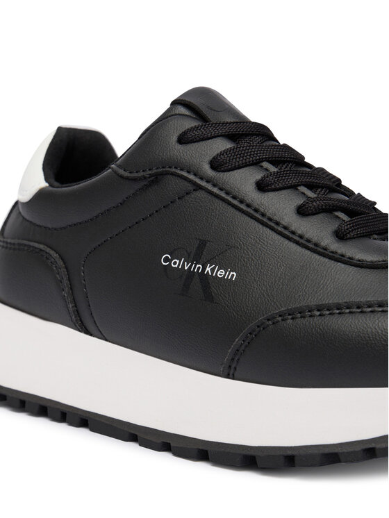 Calvin Klein Calvin Klein Laisvalaikio batai Low Cut Lace-Up Sneaker V3A9-83110-1355 S Juoda