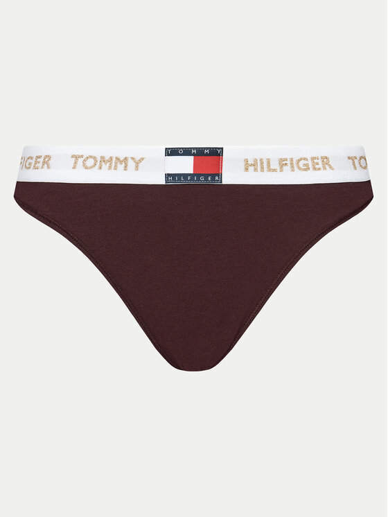 Tommy Hilfiger Stringi UW0UW05655 Bordo