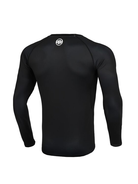 PITBULL PITBULL Longsleeve ADCC Czarny Slim Fit