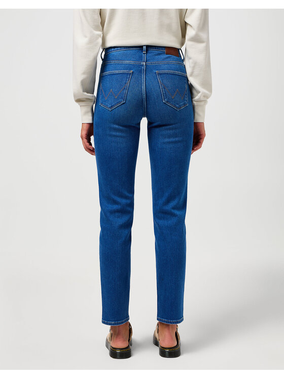 Wrangler Wrangler Jeansy STRAIGHT Niebieski Regular Fit