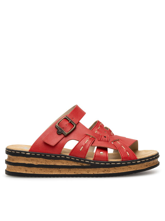 Rieker Rieker Pantoletten 62976-33 Rot