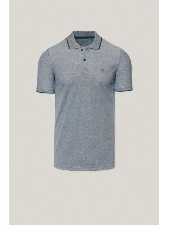 Próchnik Próchnik Polo PM4 PO073125000028 Zielony Regular Fit