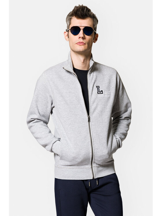 Lancerto Lancerto Bluza Virgil BL073222000006 Szary Regular Fit