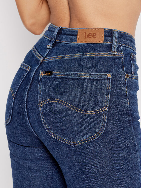Lee Lee Jeans Ivy L32ETVVA 112143844 Blu scuro Super Skinny Fit