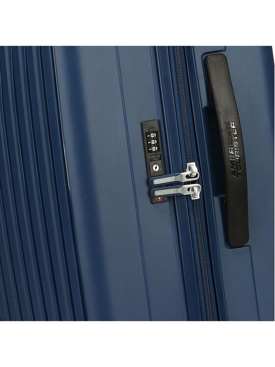 American Tourister American Tourister Walizka średnia 327186 Błękitny
