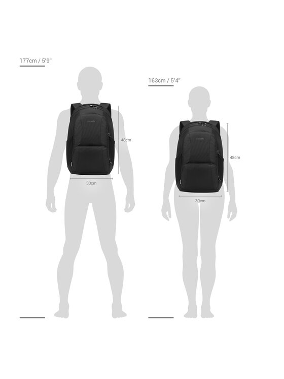 Pacsafe Pacsafe Plecak PME40119138 Czarny