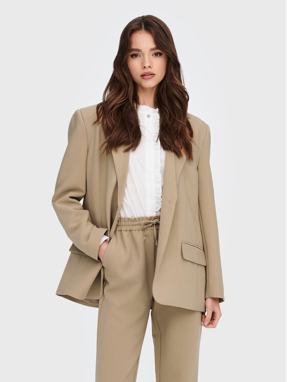 ONLY ONLY Zakó Milian 15264609 Bézs Regular Fit