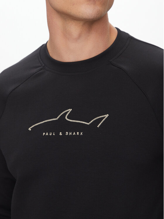 Paul&Shark Paul&Shark Μπλούζα 25411854 Μαύρο Regular Fit